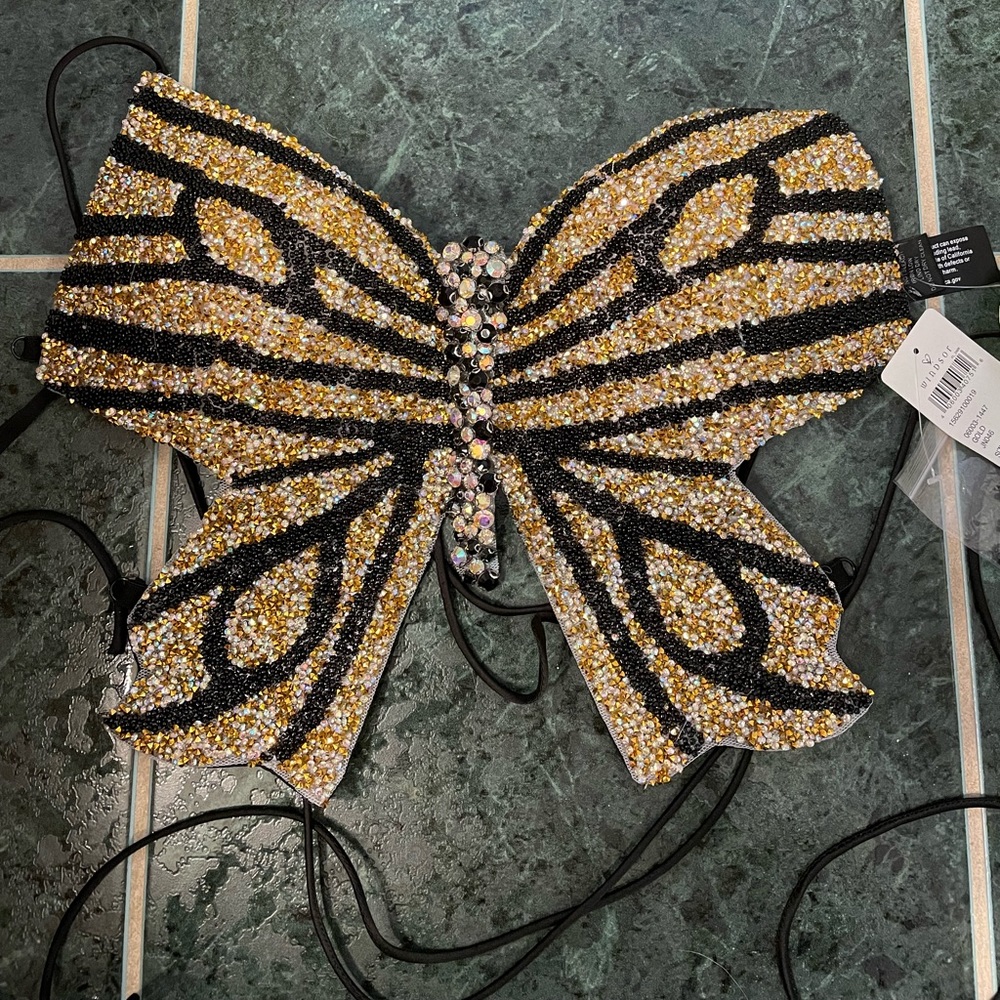 COPY - Windsor Special Occasion Item Butterfly Crop Top